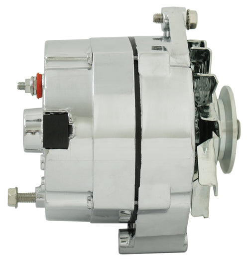 High-Polish Chrome Alternator – Fits Chevrolet & Holden Show Vehicles