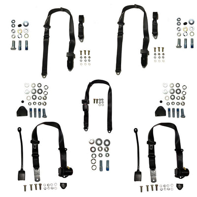 Complete Seat Belt Kit To Suit Holden Torana Lj 19