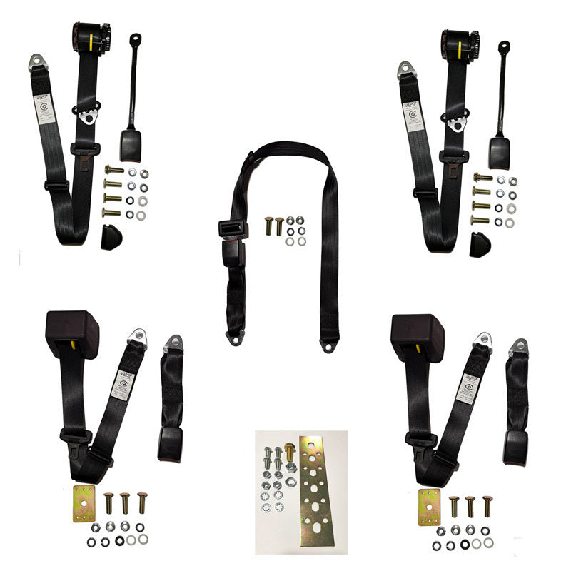 Complete Seat Belt Kit For Mazda 1300 1969 77 Seda | Auspartz