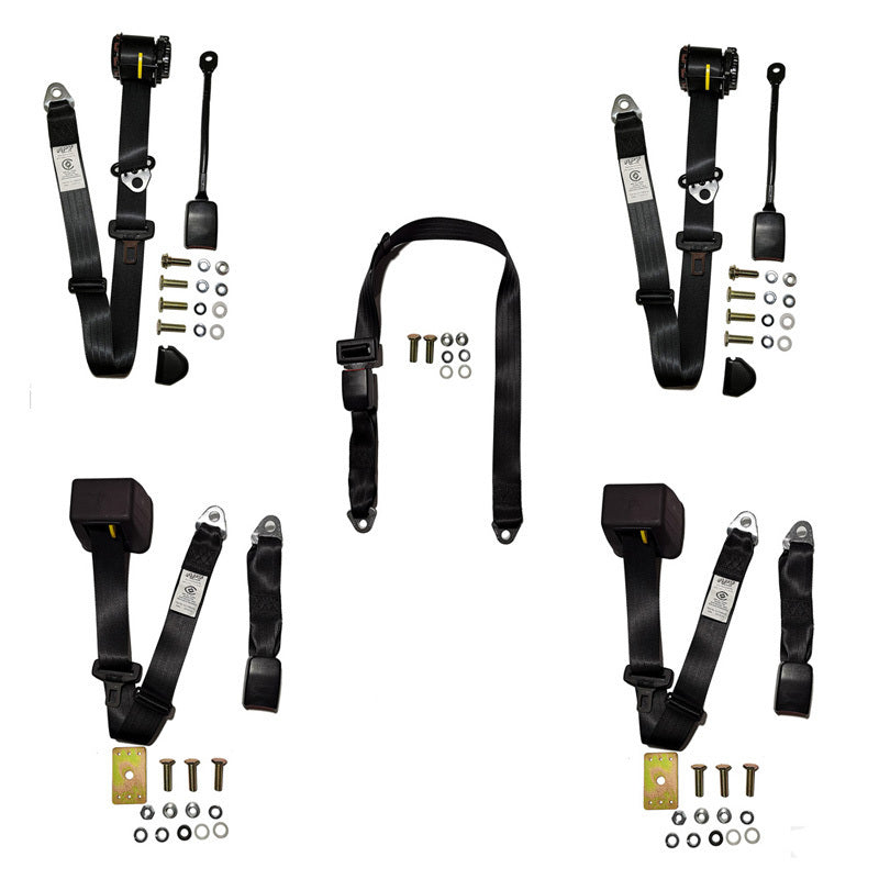 Complete Seat Belt Kit To Suit Volkswagen Jetta 19 7975 | Auspartz