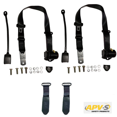 Front Seat Belt Kit For Ford Falcon Xa 1972 76 2 D