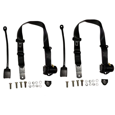 Front Retractable Seat Belt Kit For Chrysler Valiant Vh Vj Vk Cl Cm Adr