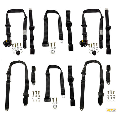 Complete Seat Belt Kit For Holden Kingswood Hq 197~8153