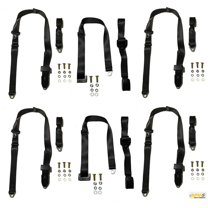 Complete Seat Belt Kit To Suit Holden Lj Sedan Or | Auspartz