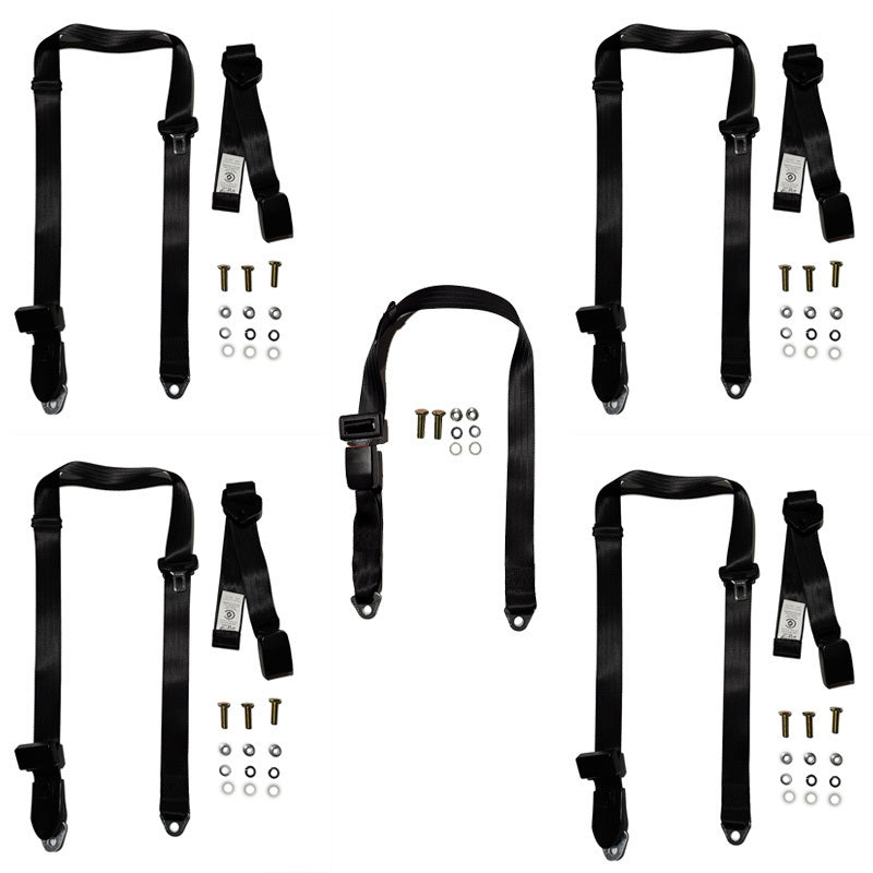 Full Seat Belt Kit For Ford Falcon Xy Sedan Bench | Auspartz