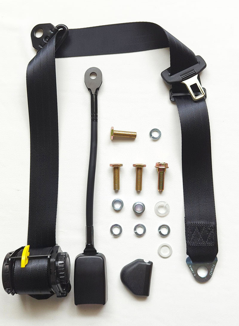 Retractable Seat Belt 100 90 In Pillar 350Mm Stalk 8376 | Auspartz