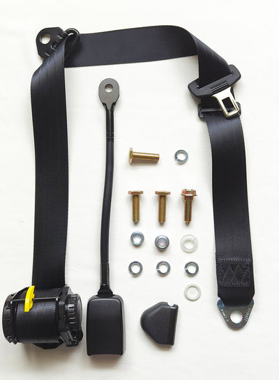 Retractable Seat Belt 100 90 In Pillar 350Mm Stalk~8376