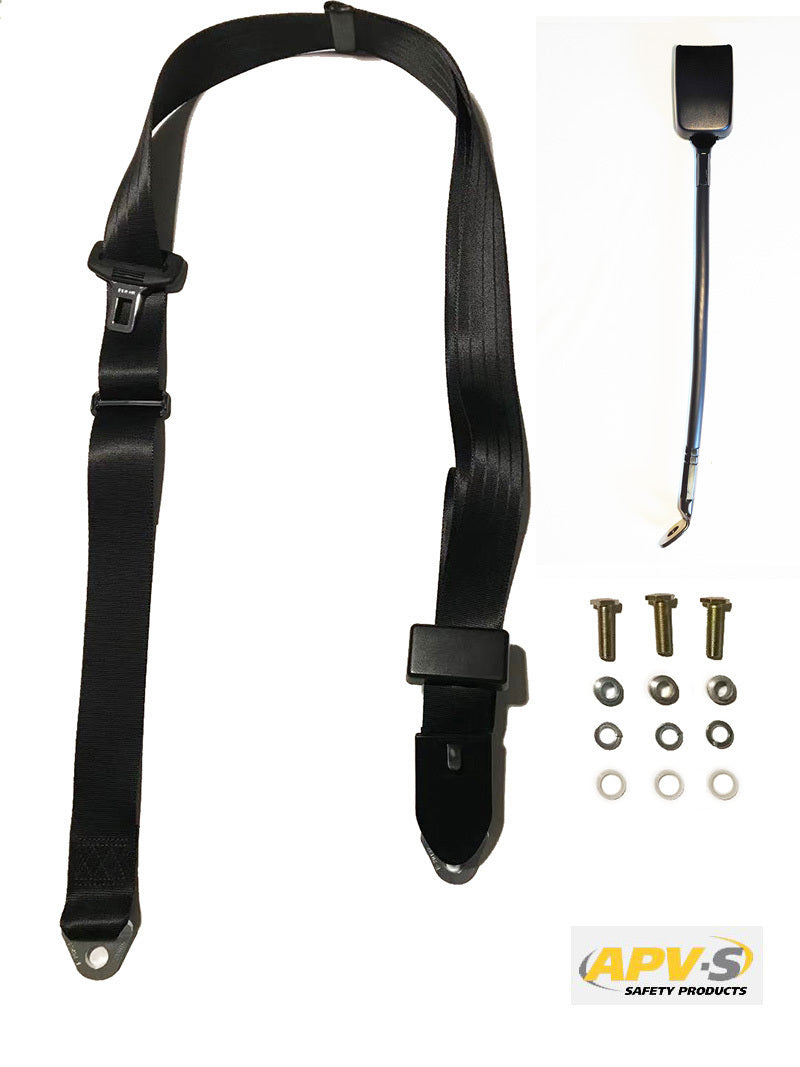 Non Retractable Lap Sash Belt 32M Floor Mounted 4 | Auspartz