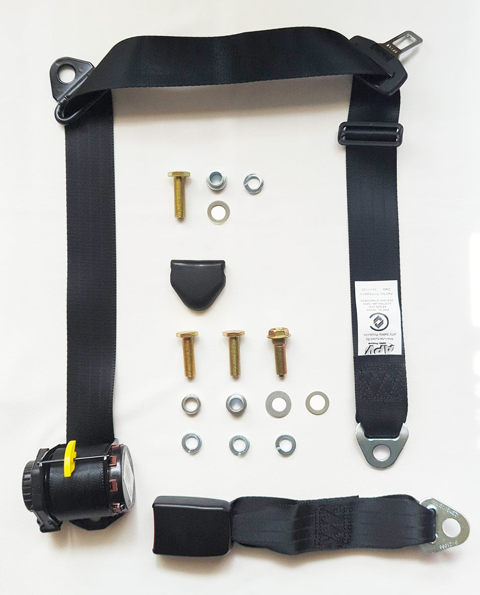 Retractable Seat Belt 90 90 On Pillar Small Anchor 8454 | Auspartz